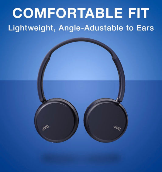 JVC Deep Bass Wireless On-Ear Headphones Bluetooth Foldable