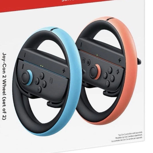 Nintendo Switch Joy-Con 2 Wheel Set of 2 Blue Red