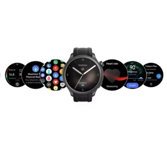Amazfit Balance Smart Watch 46mm with Body Composition & Health Analysis, Sleep Recovery, GPS, Bluetooth Calling, 14-Day Battery Life