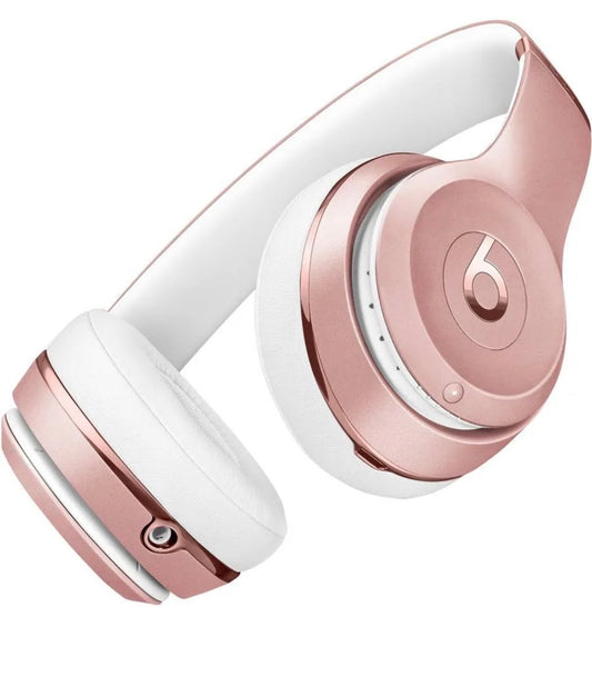Beats Solo3 Wireless Headphones – Rose Gold, On-Ear Bluetooth Headphones