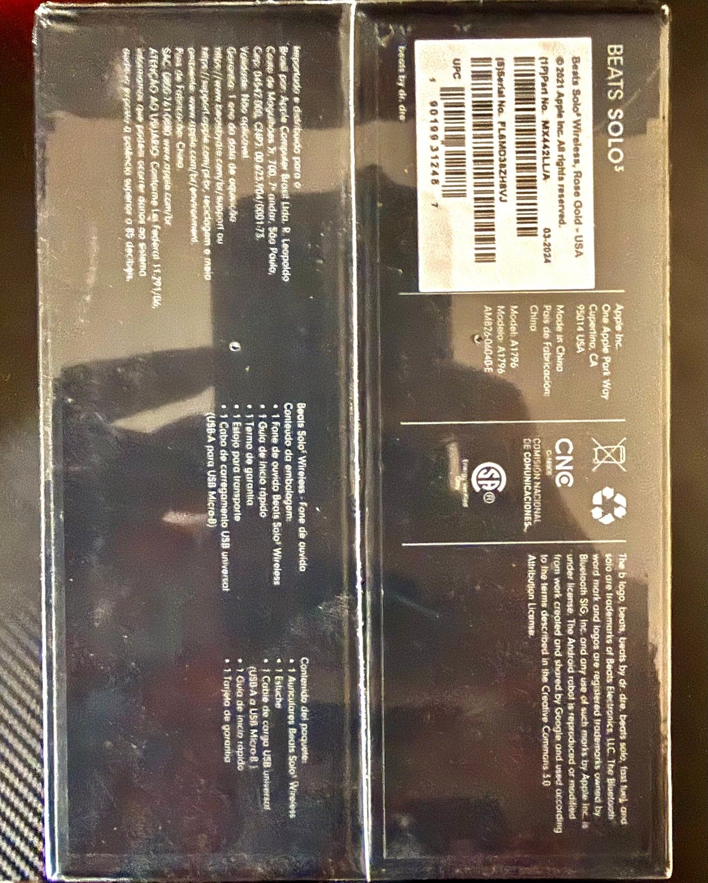 Beats Solo3 Wireless Headphones – Rose Gold, On-Ear Bluetooth Headphones