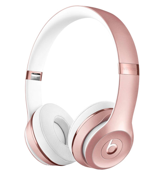 Beats Solo3 Wireless Headphones – Rose Gold, On-Ear Bluetooth Headphones
