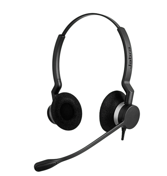 Jabra Biz 2300 USB Duo Wired Professional Call Center Headset