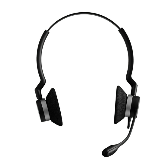 Jabra Biz 2300 USB Duo Wired Professional Call Center Headset